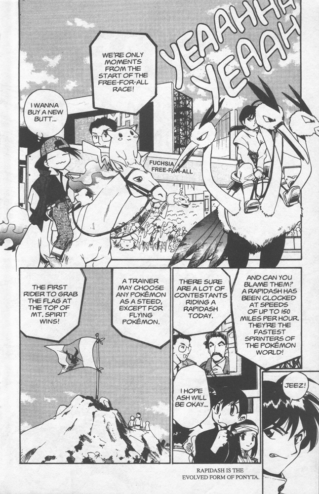 Dengeki Pikachu Chapter 5 page 22 - Chapter 5: The Human Race and the Pokémon Race