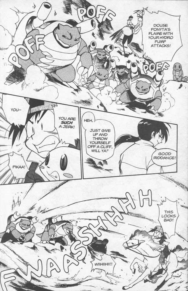Dengeki Pikachu Chapter 5 page 33 - Chapter 5: The Human Race and the Pokémon Race