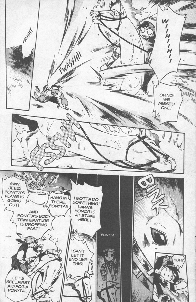 Dengeki Pikachu Chapter 5 page 35 - Chapter 5: The Human Race and the Pokémon Race