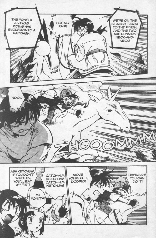 Dengeki Pikachu Chapter 5 page 37 - Chapter 5: The Human Race and the Pokémon Race