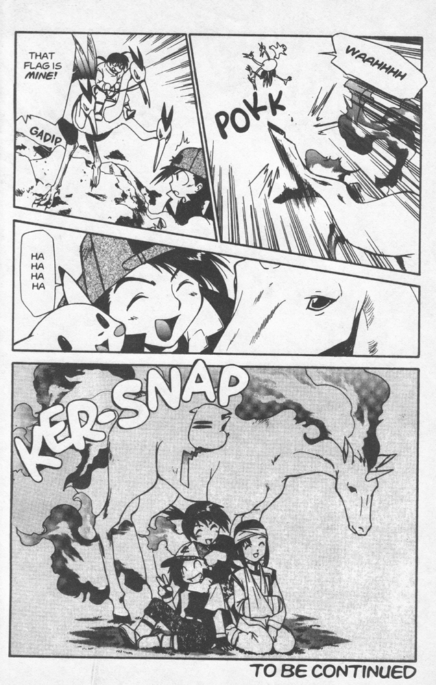 Dengeki Pikachu Chapter 5 page 40 - Chapter 5: The Human Race and the Pokémon Race