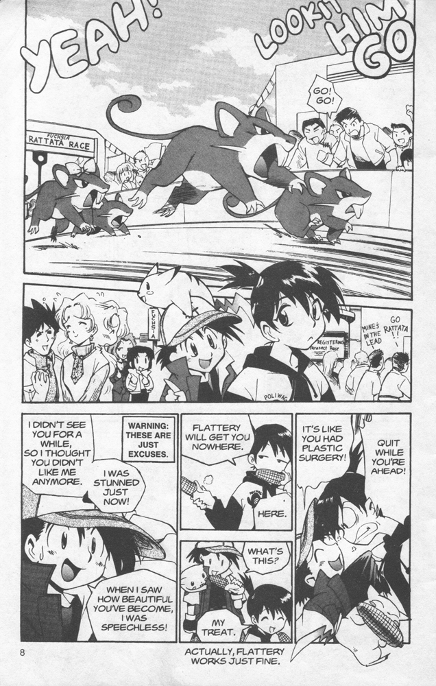 Dengeki Pikachu Chapter 5 page 9 - Chapter 5: The Human Race and the Pokémon Race