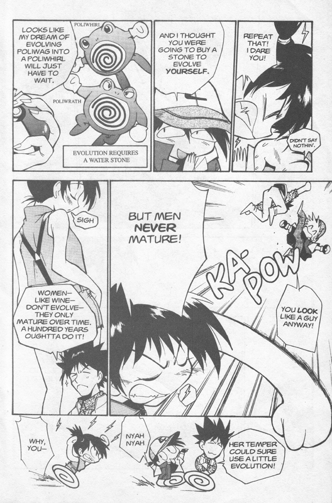 Dengeki Pikachu Chapter 6 page 10 - Chapter 6: To Evolve Or Not to Evolve, That Is the Question!