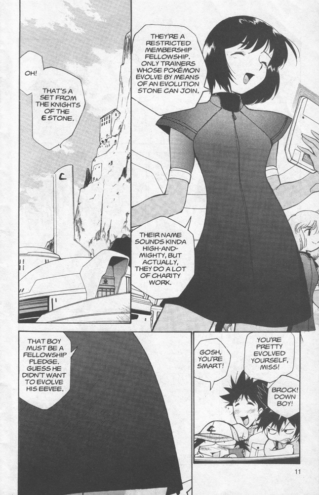 Dengeki Pikachu Chapter 6 page 12 - Chapter 6: To Evolve Or Not to Evolve, That Is the Question!