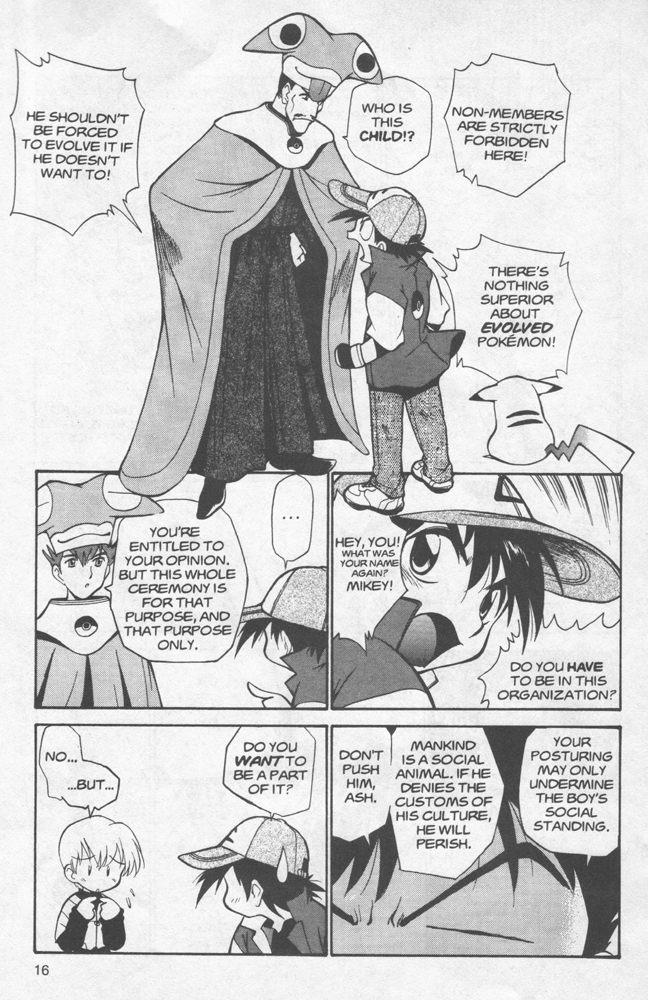 Dengeki Pikachu Chapter 6 page 17 - Chapter 6: To Evolve Or Not to Evolve, That Is the Question!