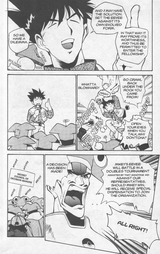 Dengeki Pikachu Chapter 6 page 18 - Chapter 6: To Evolve Or Not to Evolve, That Is the Question!