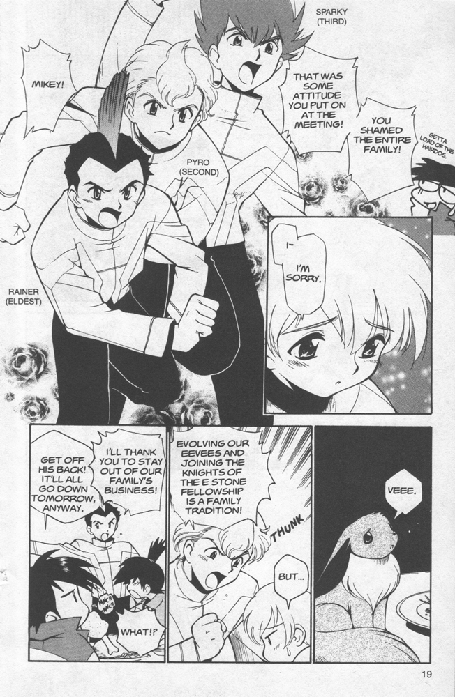 Dengeki Pikachu Chapter 6 page 20 - Chapter 6: To Evolve Or Not to Evolve, That Is the Question!