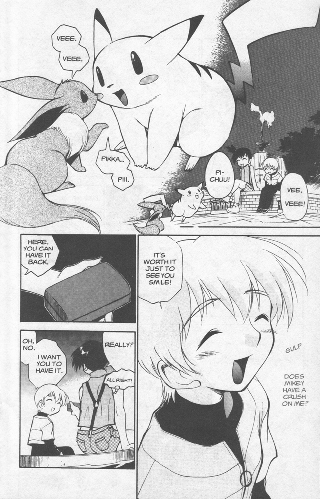 Dengeki Pikachu Chapter 6 page 22 - Chapter 6: To Evolve Or Not to Evolve, That Is the Question!