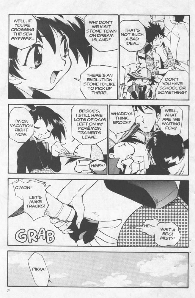 Dengeki Pikachu Chapter 6 page 3 - Chapter 6: To Evolve Or Not to Evolve, That Is the Question!