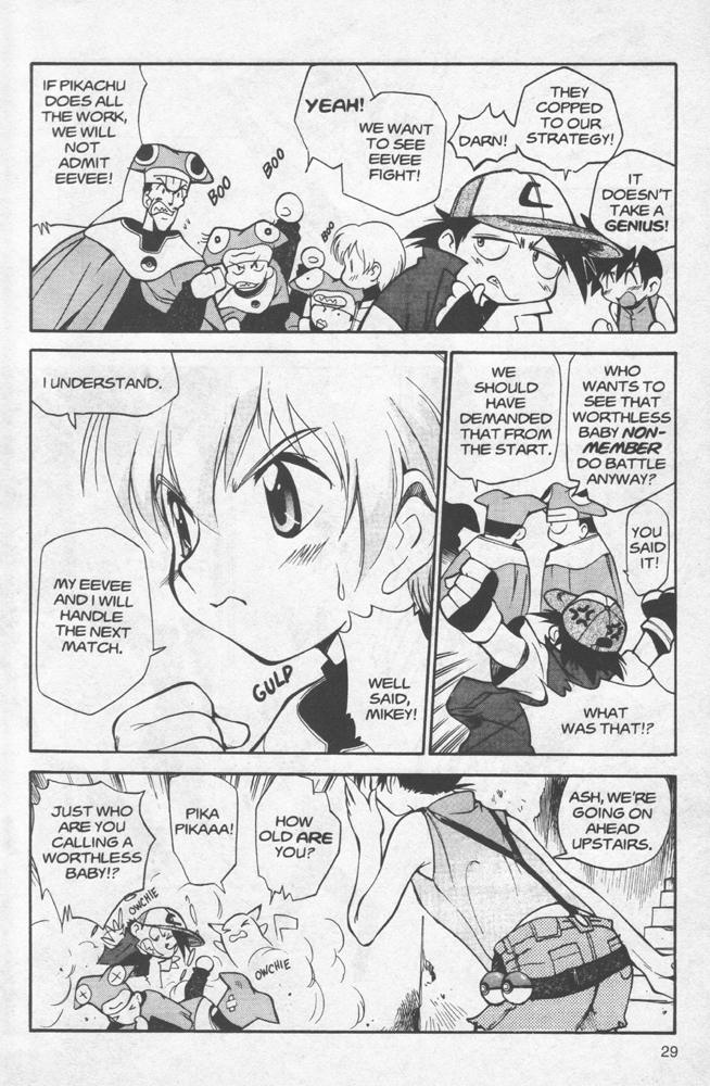 Dengeki Pikachu Chapter 6 page 30 - Chapter 6: To Evolve Or Not to Evolve, That Is the Question!