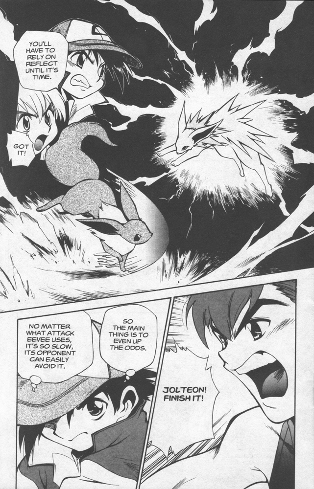 Dengeki Pikachu Chapter 6 page 35 - Chapter 6: To Evolve Or Not to Evolve, That Is the Question!