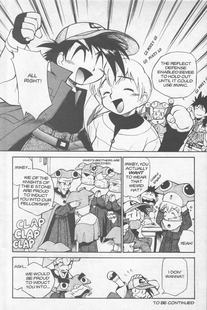 Dengeki Pikachu Chapter 6 page 38 - Chapter 6: To Evolve Or Not to Evolve, That Is the Question!