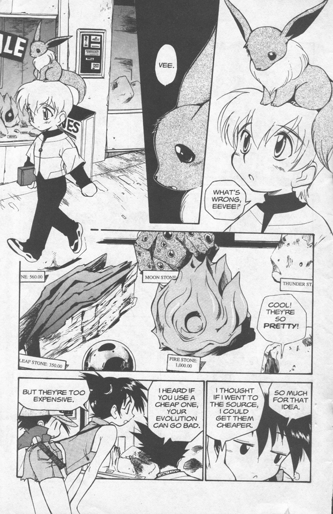 Dengeki Pikachu Chapter 6 page 9 - Chapter 6: To Evolve Or Not to Evolve, That Is the Question!