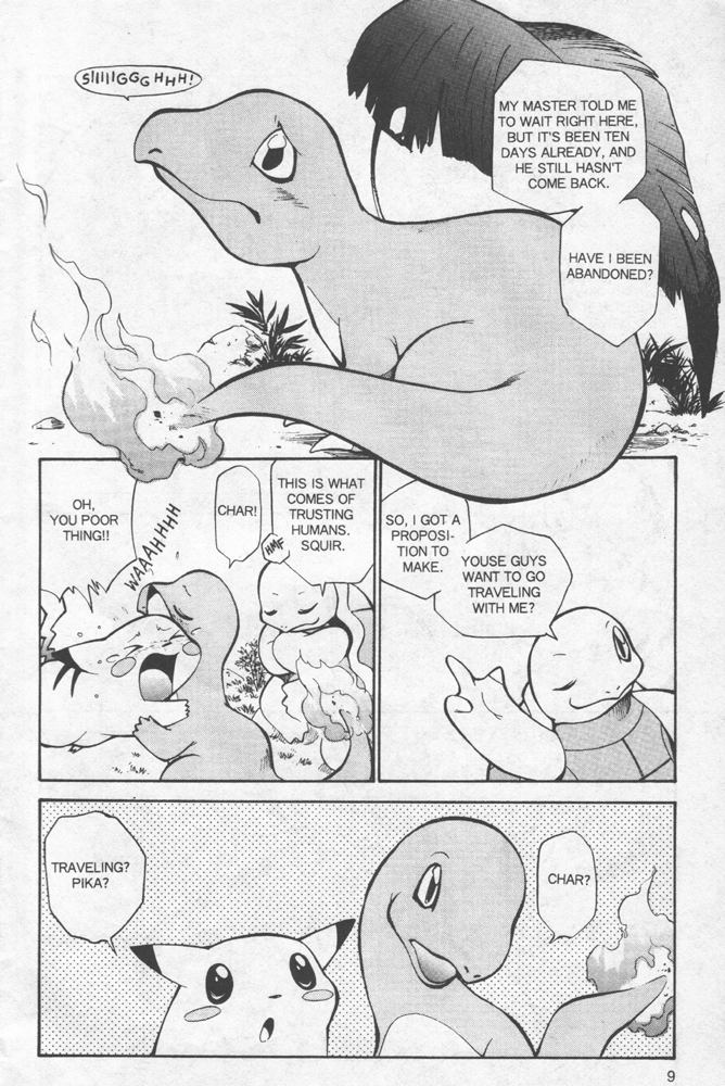 Dengeki Pikachu Chapter 7 page 10 - Chapter 7: Pikachu's Excellent Adventure