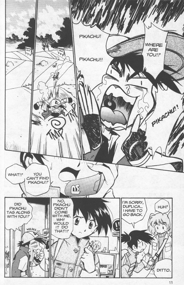 Dengeki Pikachu Chapter 7 page 12 - Chapter 7: Pikachu's Excellent Adventure