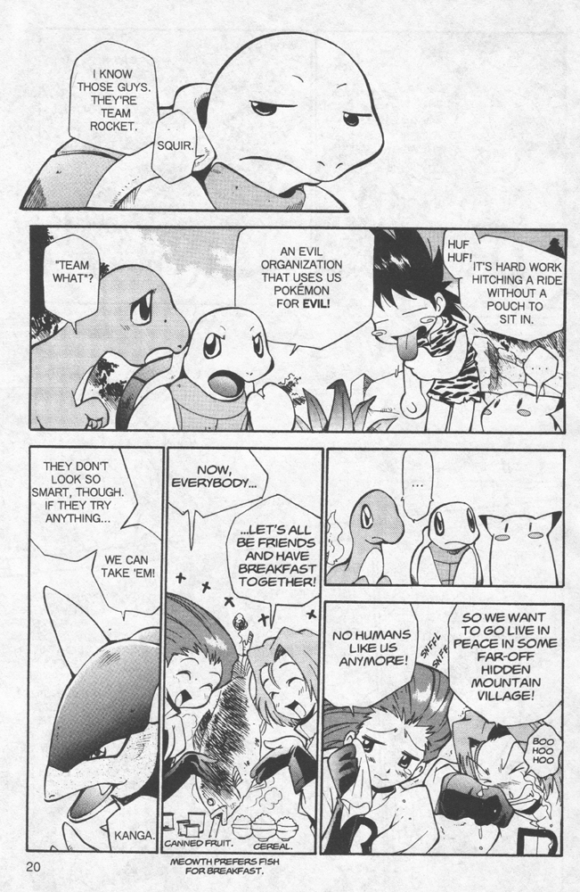 Dengeki Pikachu Chapter 7 page 21 - Chapter 7: Pikachu's Excellent Adventure