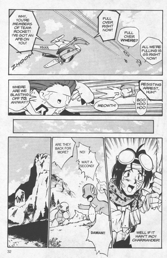Dengeki Pikachu Chapter 7 page 33 - Chapter 7: Pikachu's Excellent Adventure