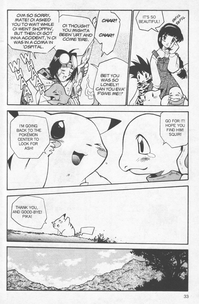 Dengeki Pikachu Chapter 7 page 34 - Chapter 7: Pikachu's Excellent Adventure