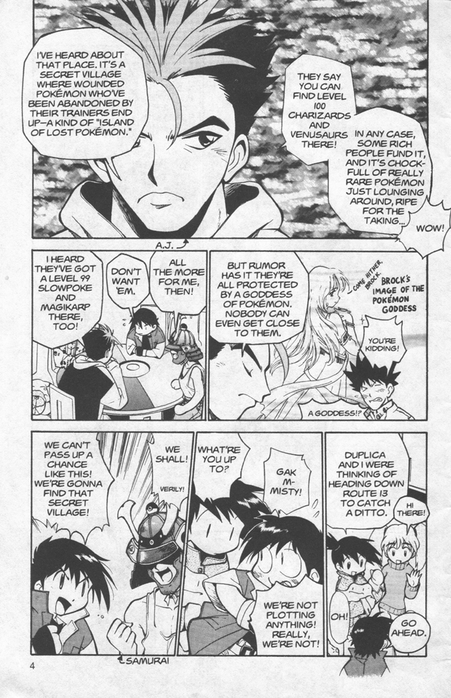 Dengeki Pikachu Chapter 7 page 5 - Chapter 7: Pikachu's Excellent Adventure