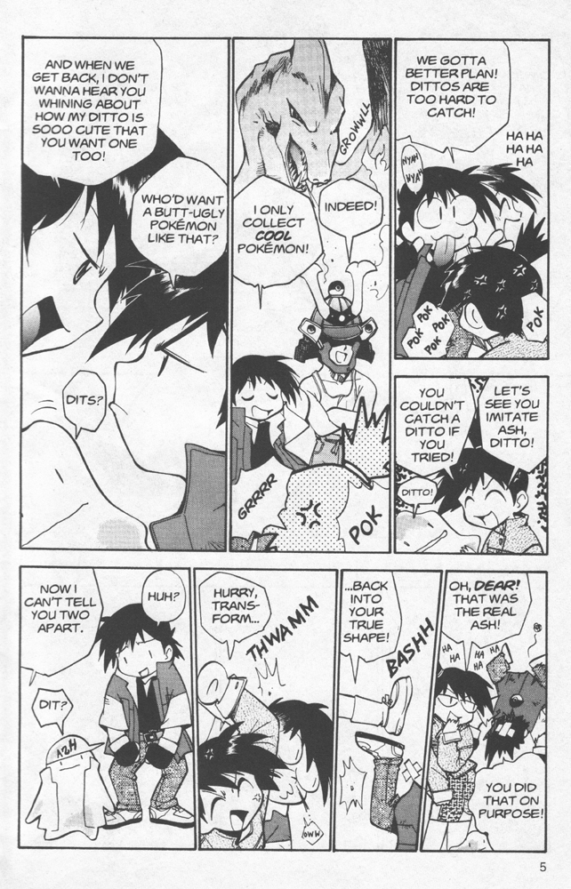 Dengeki Pikachu Chapter 7 page 6 - Chapter 7: Pikachu's Excellent Adventure