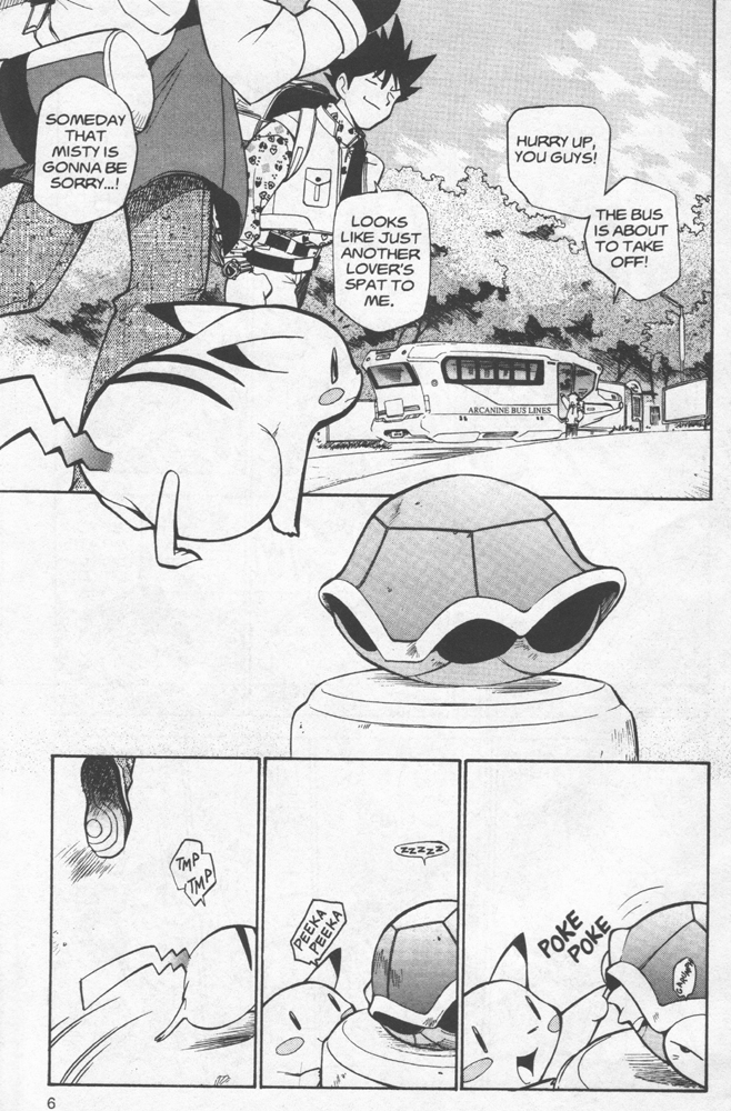 Dengeki Pikachu Chapter 7 page 7 - Chapter 7: Pikachu's Excellent Adventure