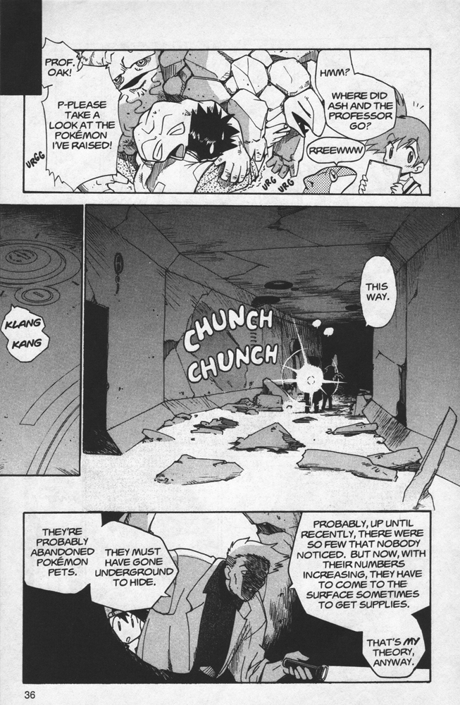 Dengeki Pikachu Chapter 9 page 37 - Chapter 9: I'm Your Venusaur