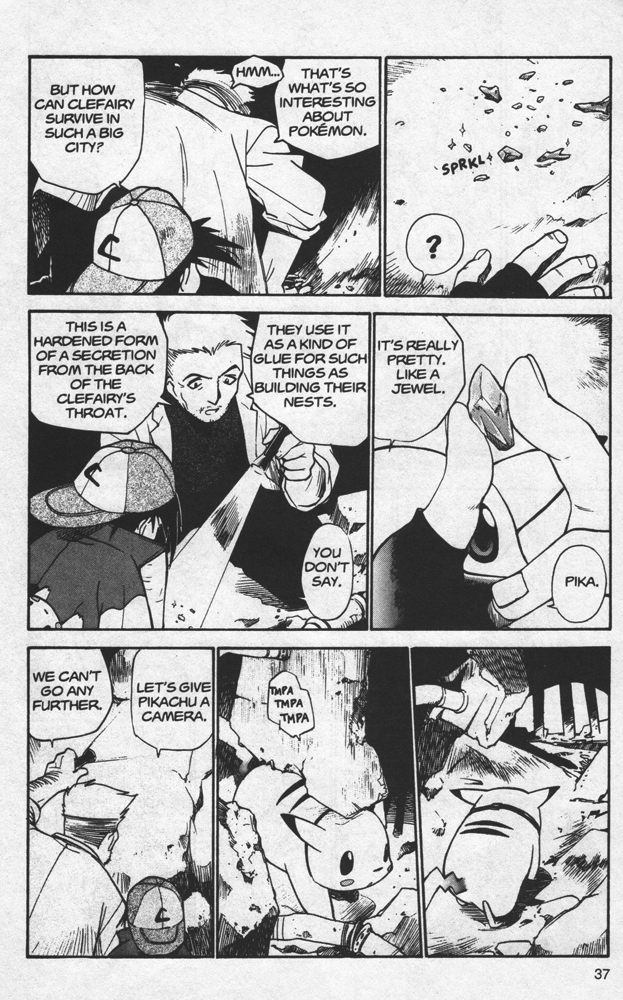 Dengeki Pikachu Chapter 9 page 38 - Chapter 9: I'm Your Venusaur