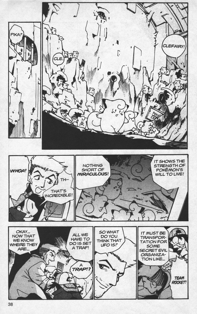 Dengeki Pikachu Chapter 9 page 39 - Chapter 9: I'm Your Venusaur