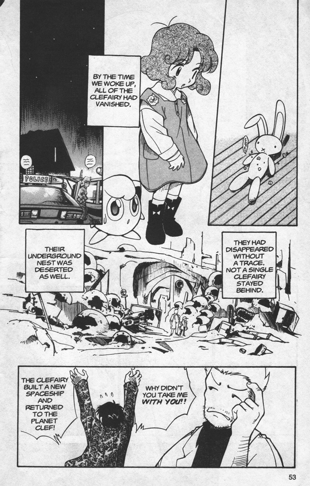 Dengeki Pikachu Chapter 9 page 54 - Chapter 9: I'm Your Venusaur