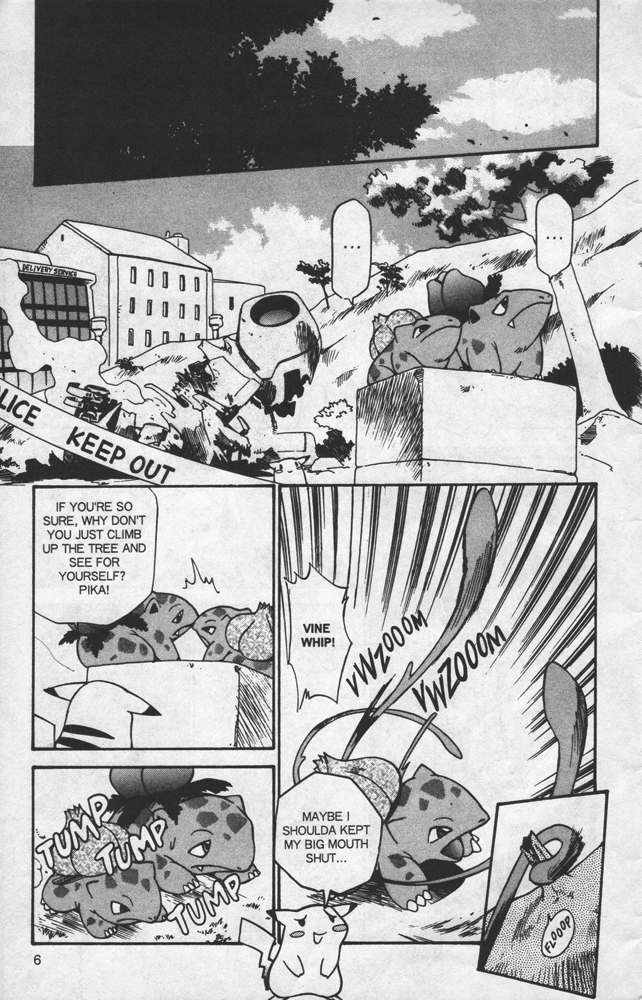 Dengeki Pikachu Chapter 9 page 7 - Chapter 9: I'm Your Venusaur