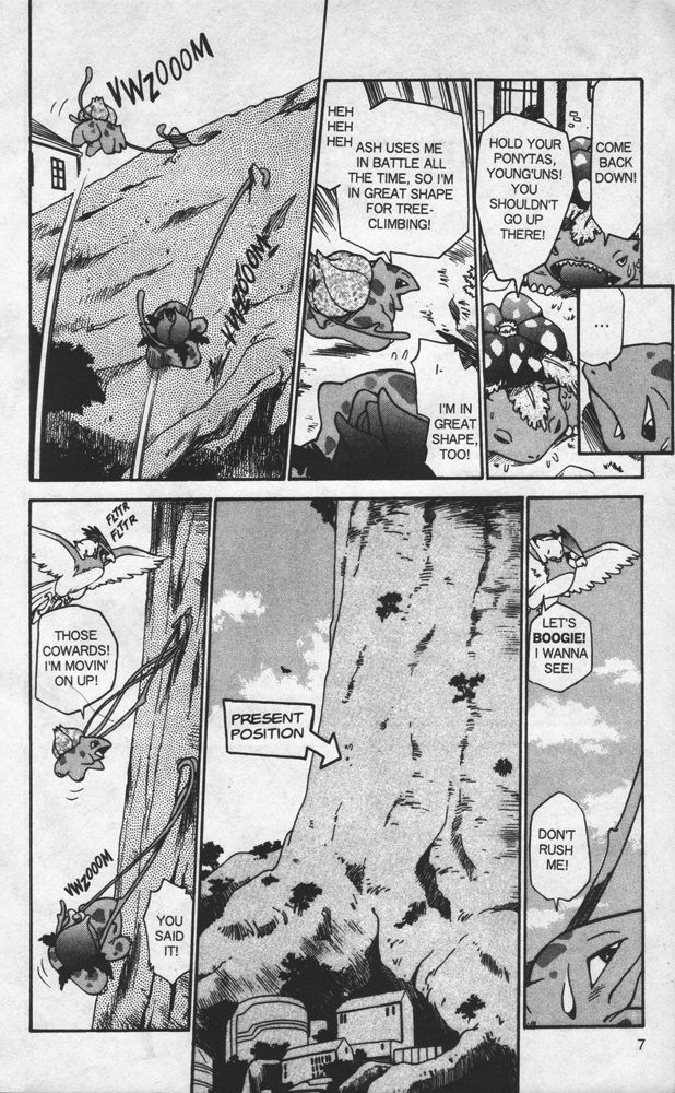 Dengeki Pikachu Chapter 9 page 8 - Chapter 9: I'm Your Venusaur