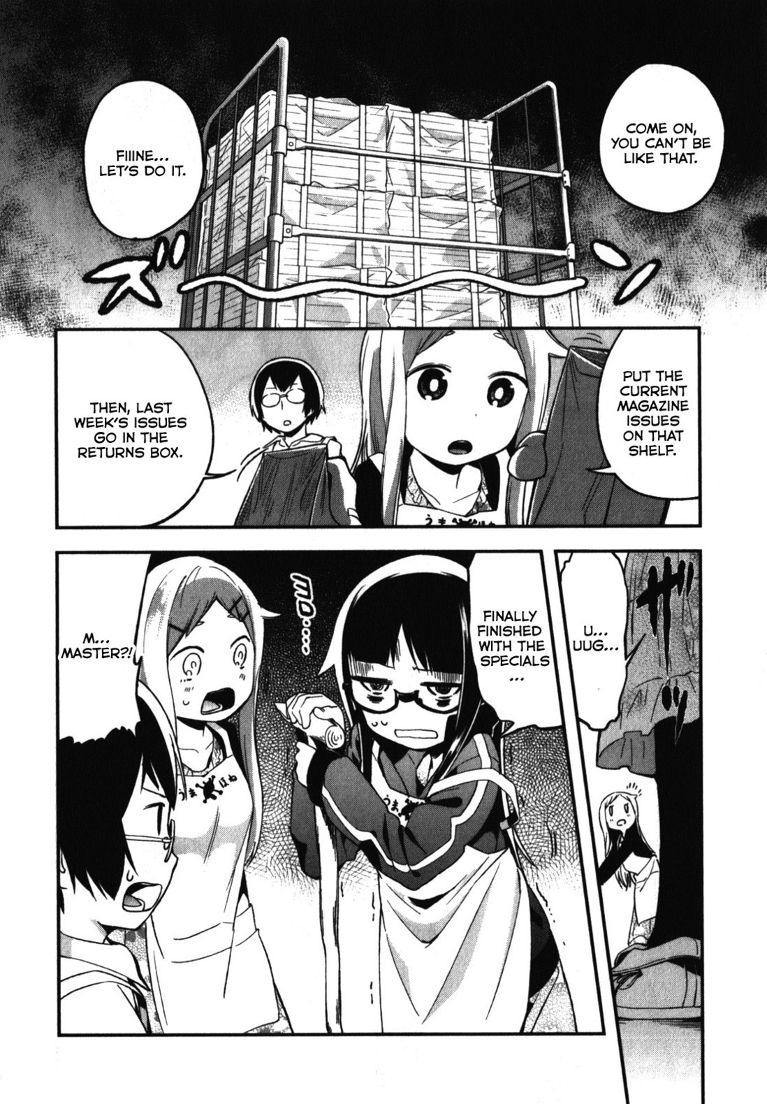 Denkigai no Honya-san Chapter 10.5 page 4 - Chapter 10.5: Book Store Life