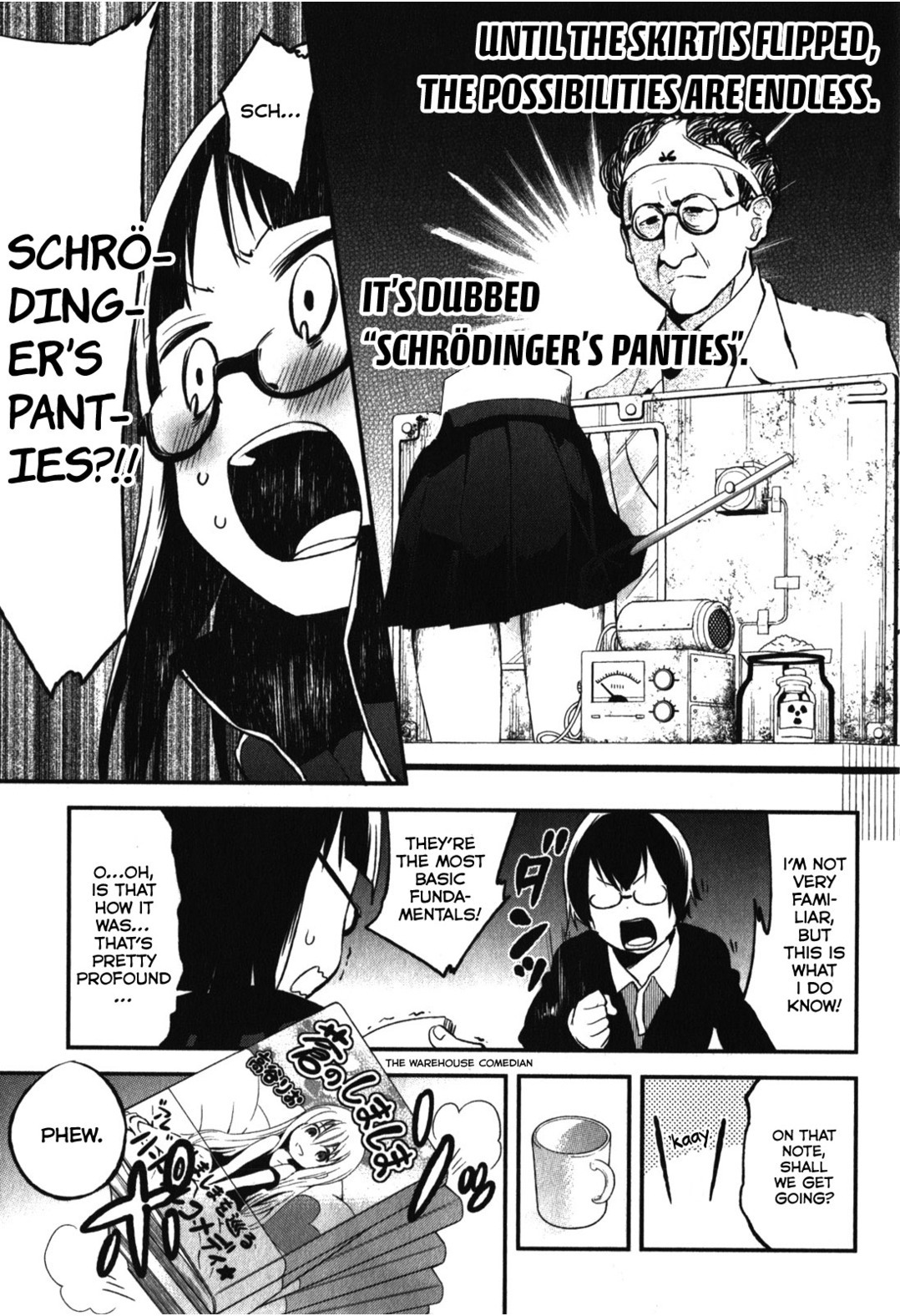 Denkigai no Honya-san Chapter 11 page 15 - Chapter 11: Spring Pantyshot