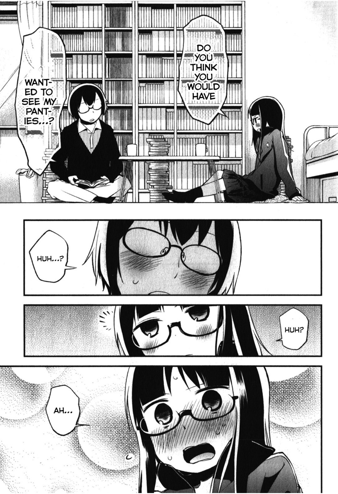 Denkigai no Honya-san Chapter 11 page 17 - Chapter 11: Spring Pantyshot