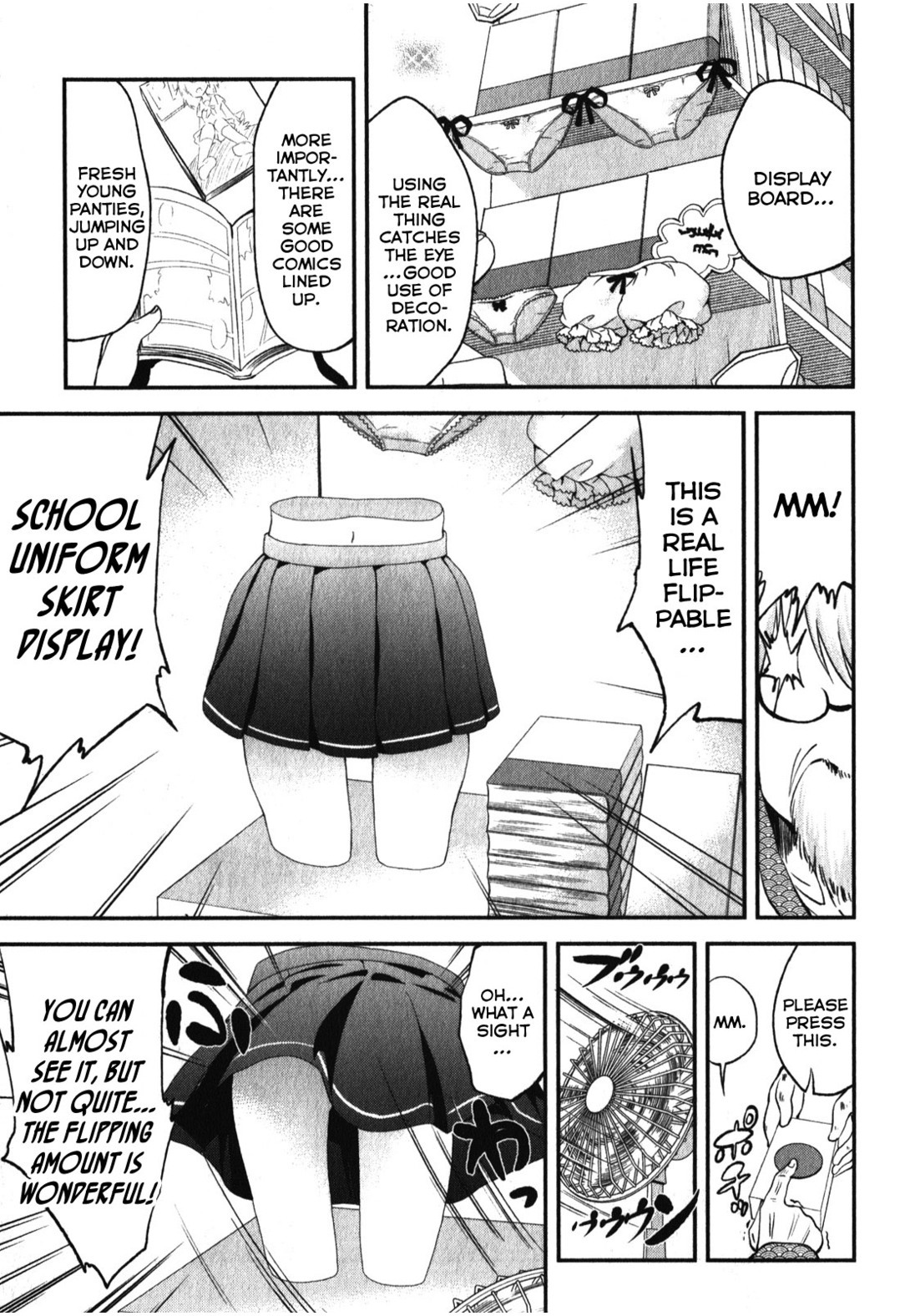 Denkigai no Honya-san Chapter 11 page 21 - Chapter 11: Spring Pantyshot