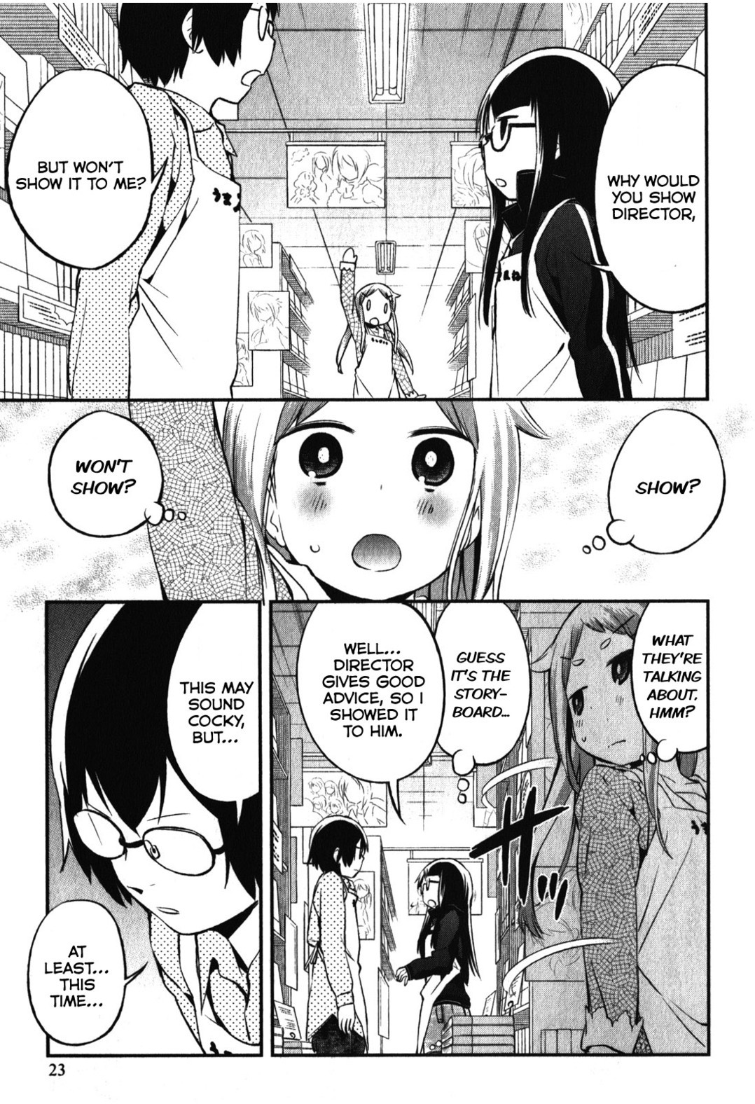 Denkigai no Honya-san Chapter 11 page 25 - Chapter 11: Spring Pantyshot