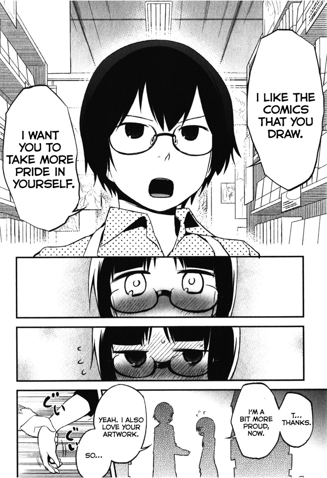 Denkigai no Honya-san Chapter 11 page 28 - Chapter 11: Spring Pantyshot