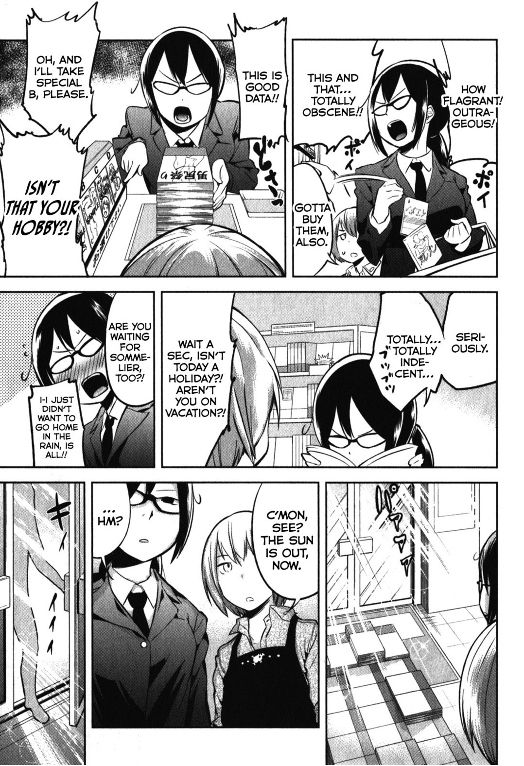 Denkigai no Honya-san Chapter 13 page 21 - Chapter 13: I Am Rain.