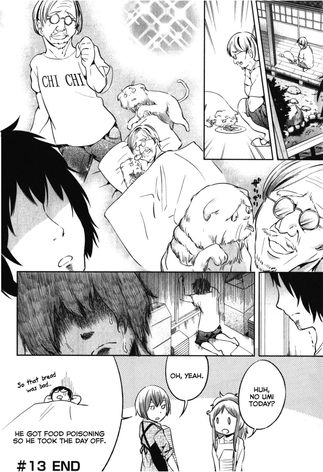 Denkigai no Honya-san Chapter 13 page 30 - Chapter 13: I Am Rain.