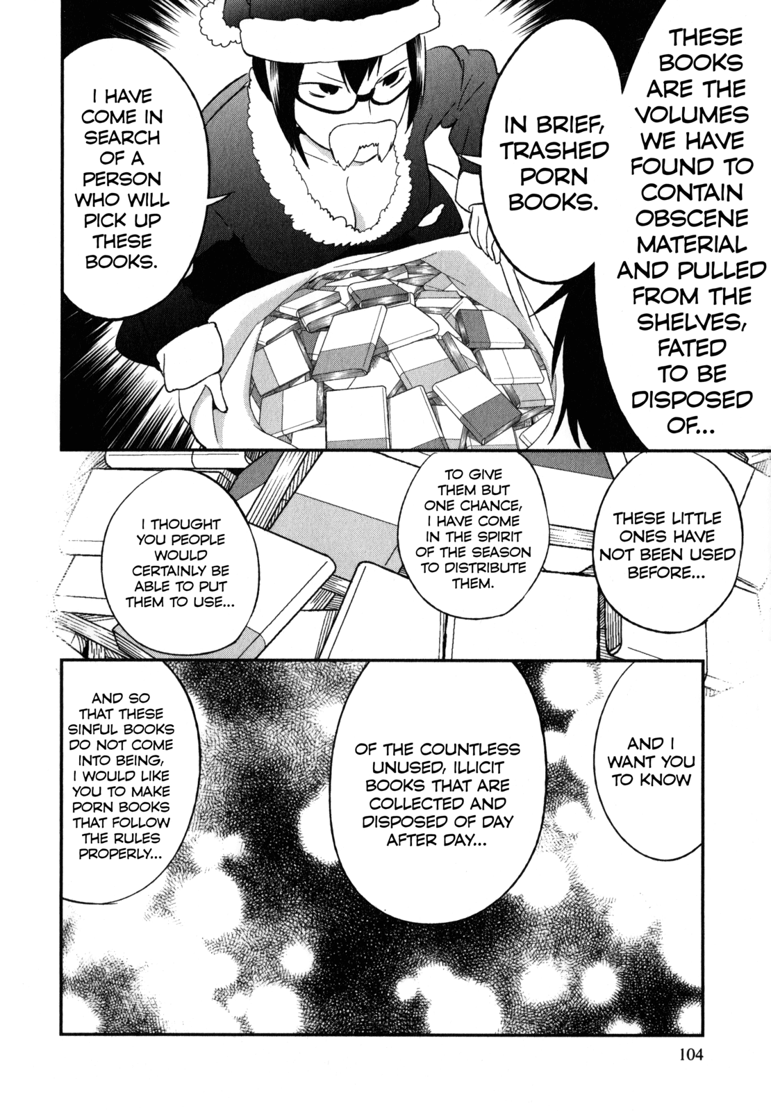 Denkigai no Honya-san Chapter 19 page 10 - Chapter 19: When Snow Falls