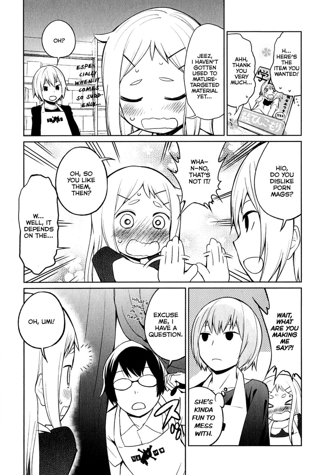 Denkigai no Honya-san Chapter 2 page 3 - Chapter 2: Love & Porn for All