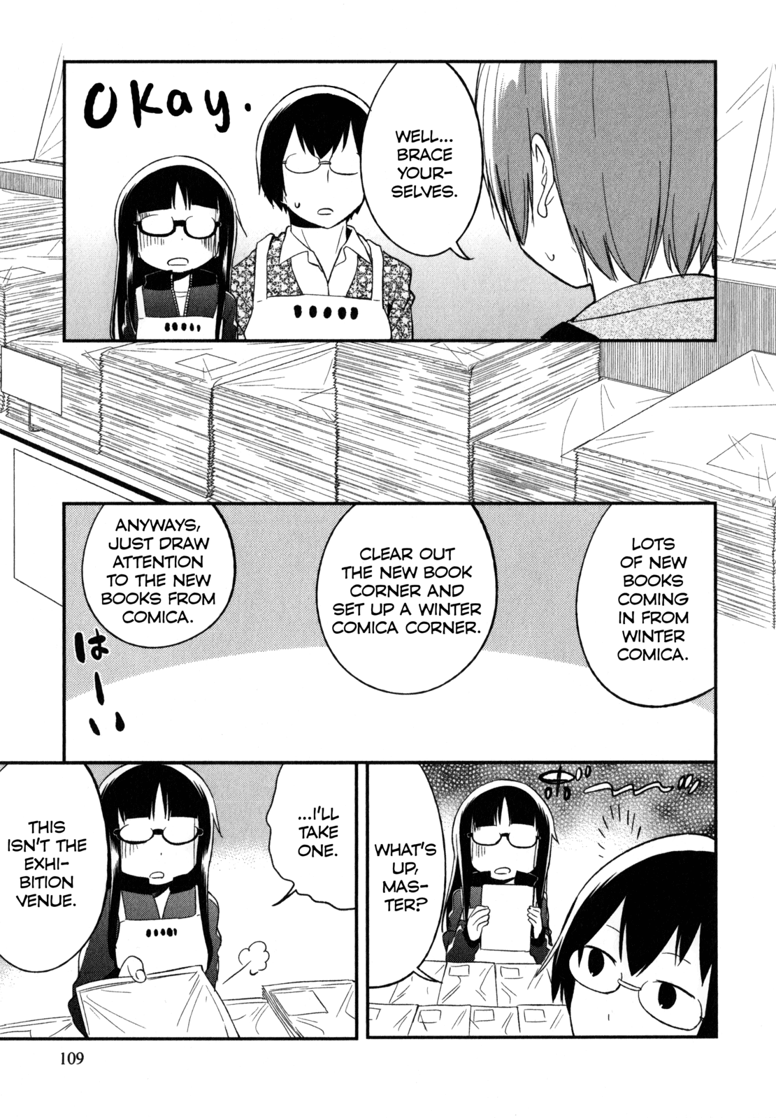 Denkigai no Honya-san Chapter 20 page 3 - Chapter 20: Sleeping People
