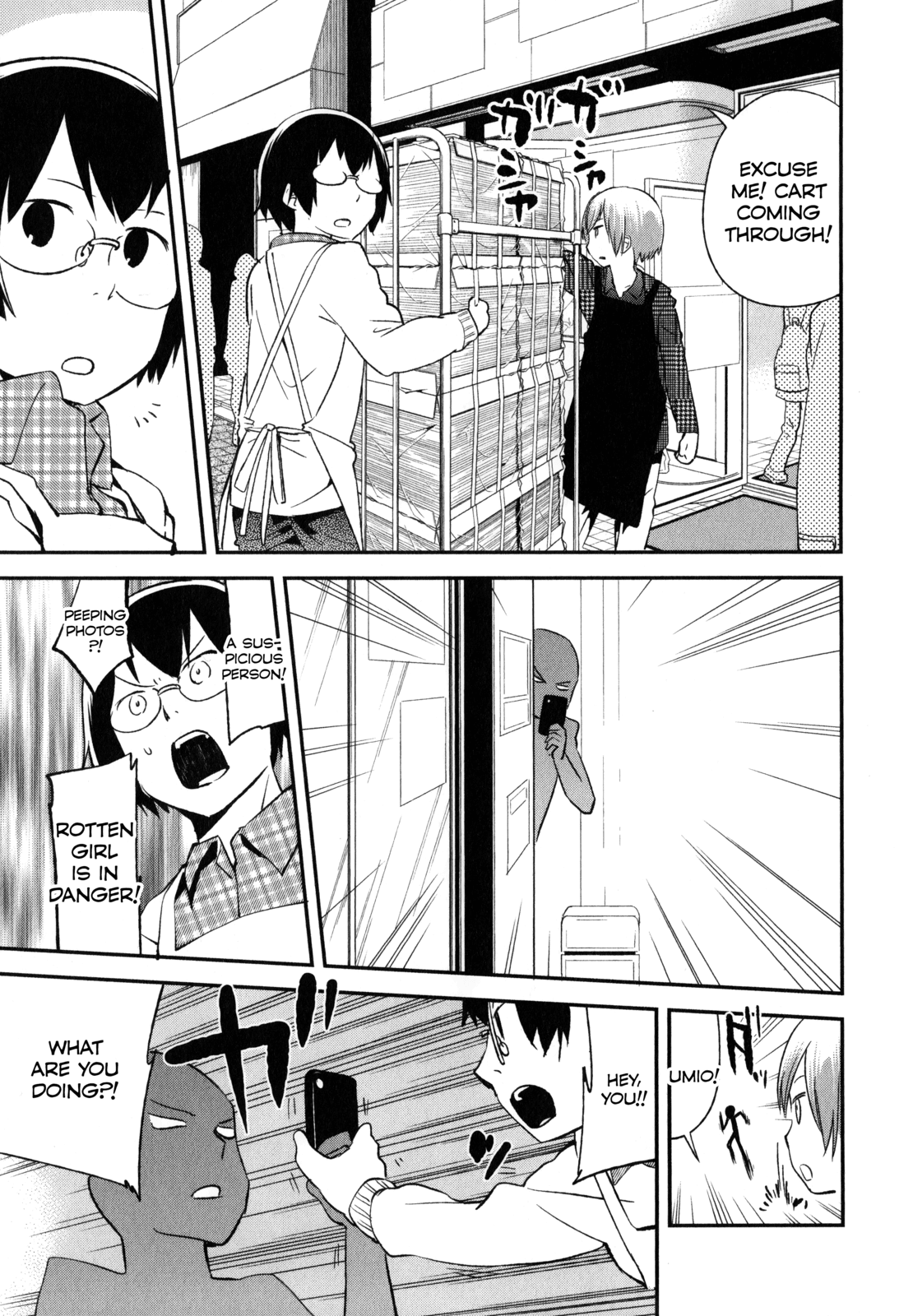 Denkigai no Honya-san Chapter 21 page 7 - Chapter 21: Save Your Neck, Save Your Sister