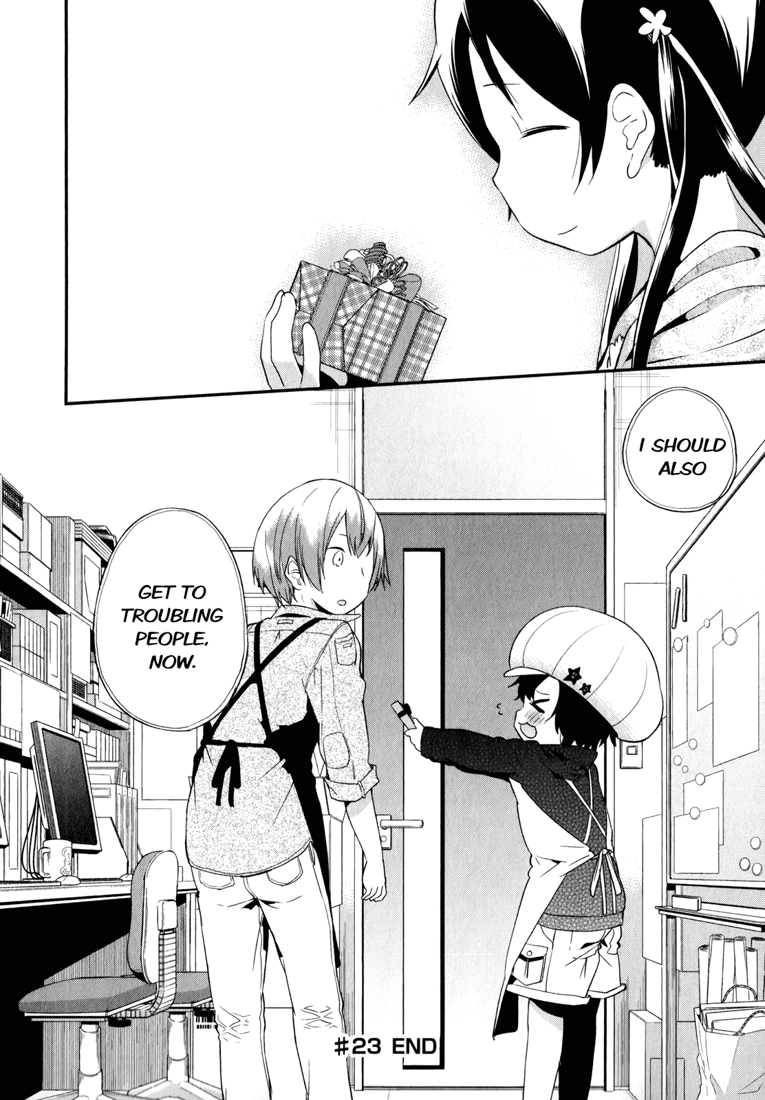 Denkigai no Honya-san Chapter 23 page 14 - Chapter 23: Chocolate Philosophy