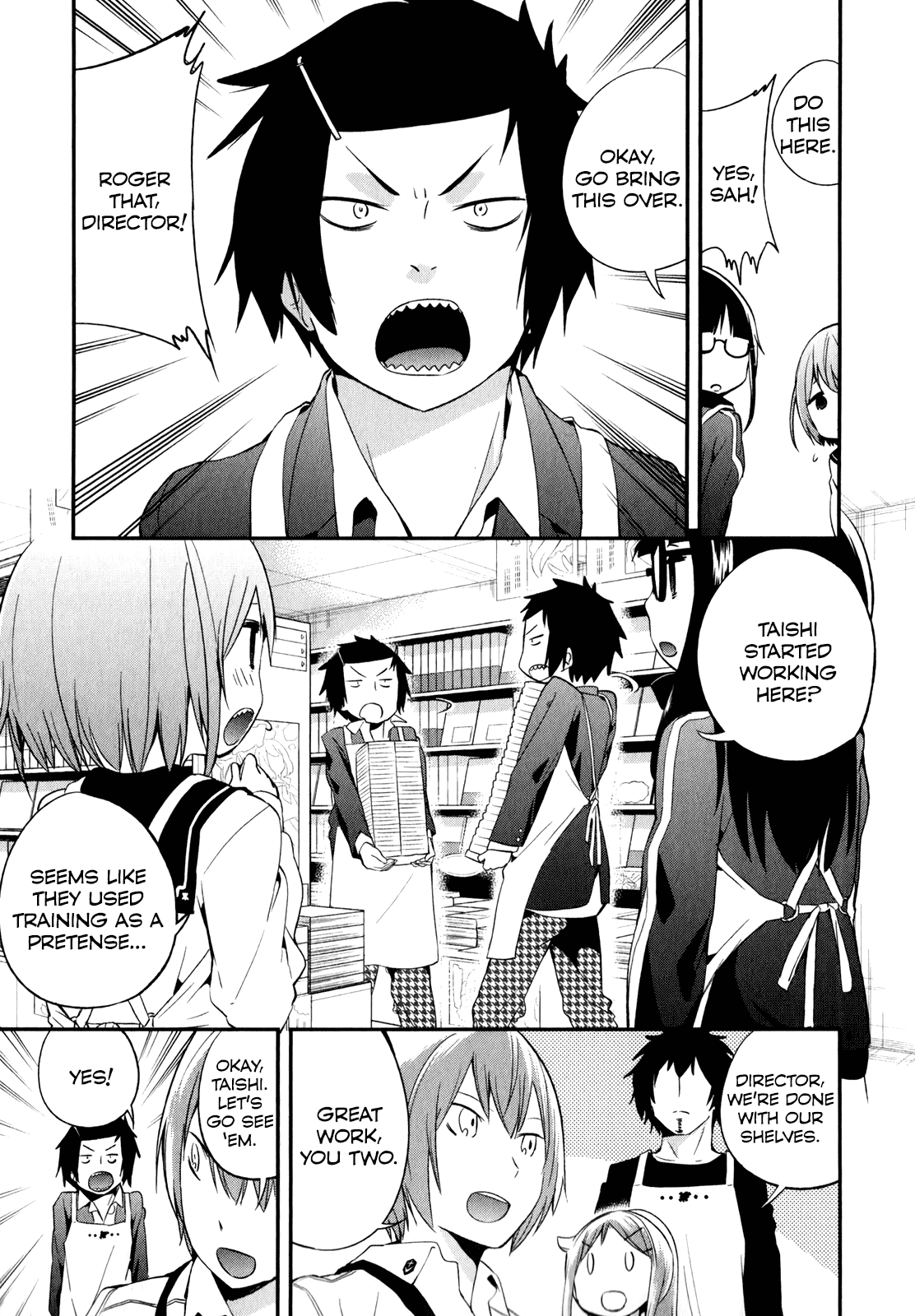Denkigai no Honya-san Chapter 24 page 1 - Chapter 24: Amber Room