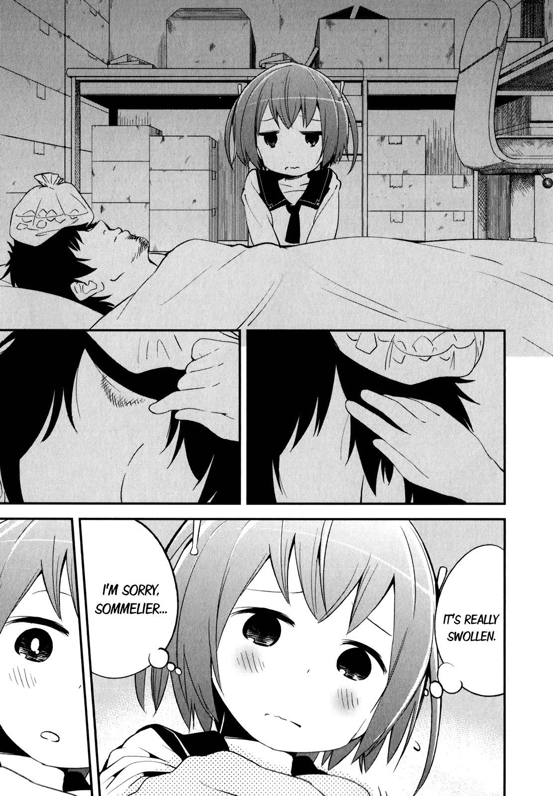 Denkigai no Honya-san Chapter 25 page 11 - Chapter 25: The Lip Thing