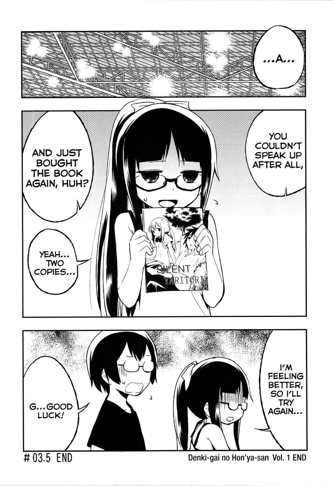 Denkigai no Honya-san Chapter 3.5 page 14 - Chapter 3.5: The Actual Festival