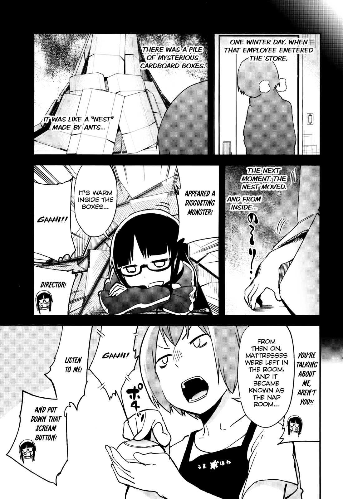 Denkigai no Honya-san Chapter 30 page 11 - Chapter 30: Horse's Bone in the dark