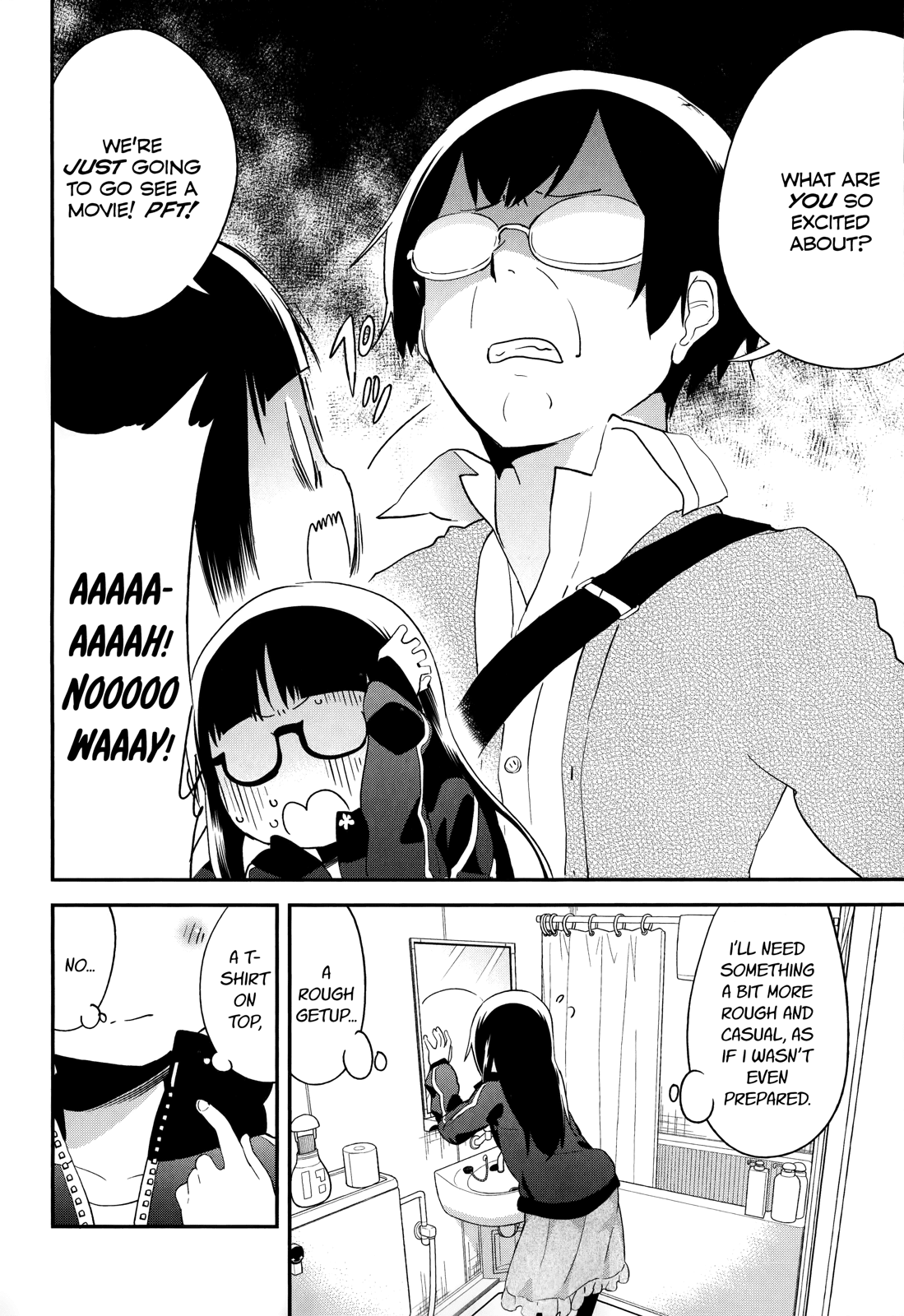 Denkigai no Honya-san Chapter 32 page 8 - Chapter 32: Rough and casual