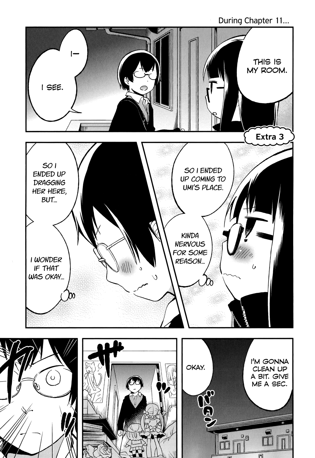 Denkigai no Honya-san Chapter 34.2 page 1 - Chapter 34.2: Extra 3